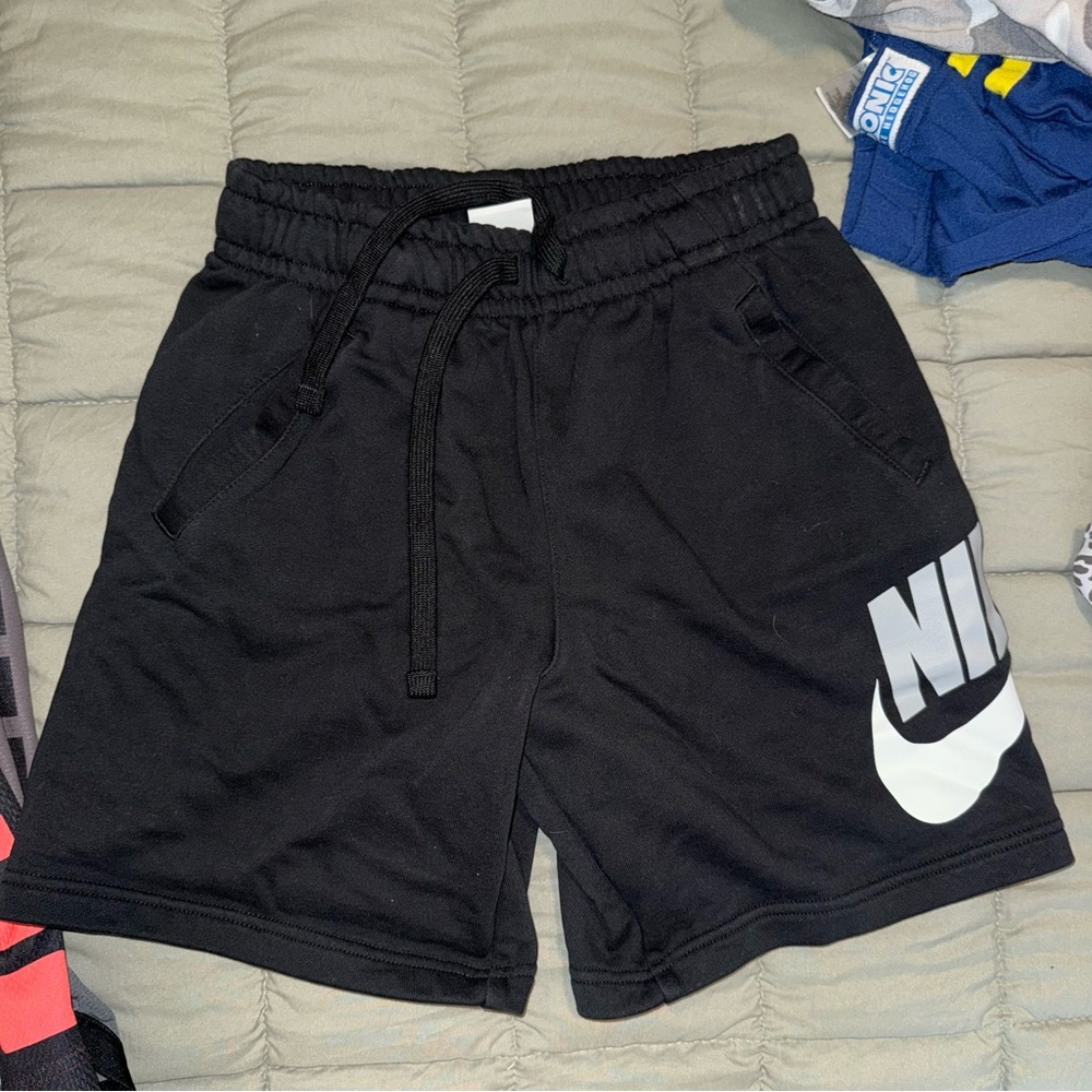 Nike Black thick Athletic Shorts with Elastic Waistband